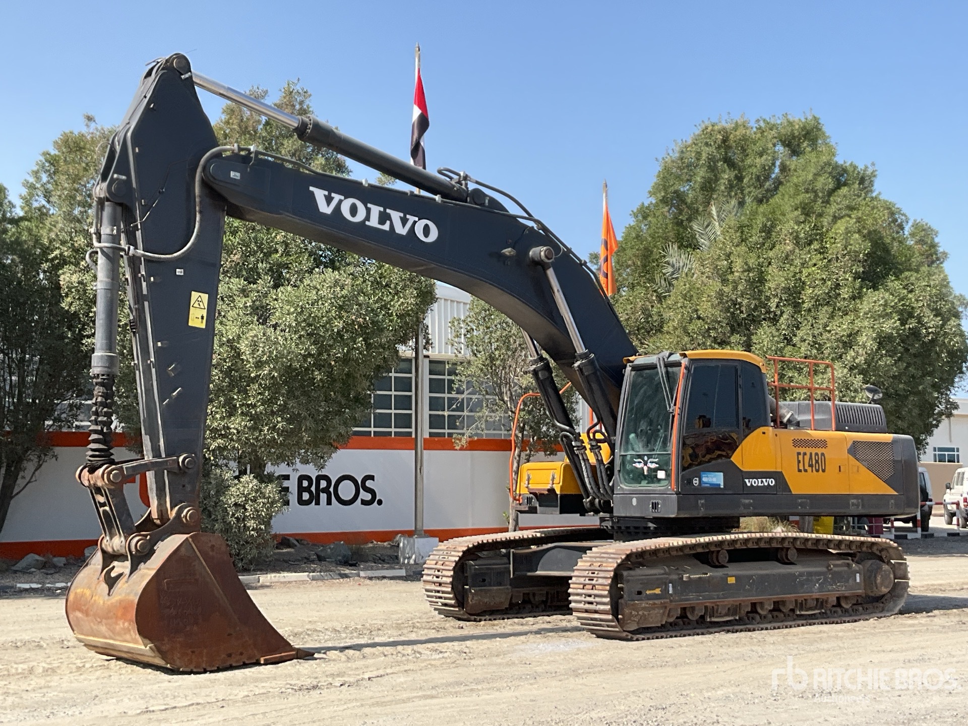 Volvo EC480DL Tracked Excavator