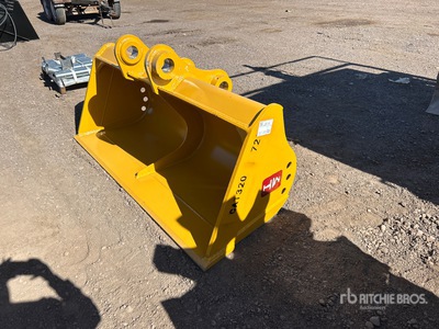 2025 HW BKT32072CLN 72 in Excavator Bucket (Unused)