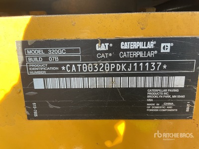 2019 Cat 320GC Excavadora Hidraulica / Escavatore cingolato