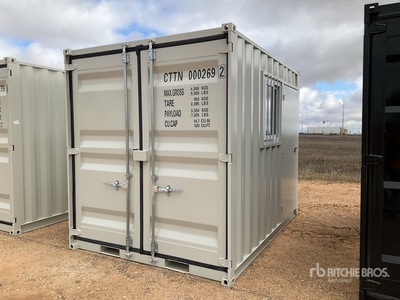 2026 10 ft Standard Open-Sided Conteneur de stockage (Unused)