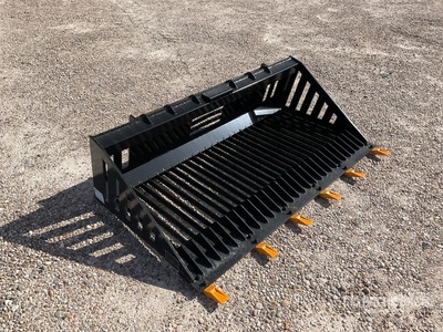 2026 GIYI RB66 Skeleton Skid Steer Bucket (Unused)