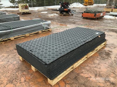 Quantity of (15) 2026 SDLANCH IRGPM Ground Protection Mats (Unused)