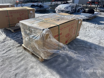 2026 SDLANCH IRGC40 Electric 3 TT E-Trike Mini Voiturette de golf (Unused)