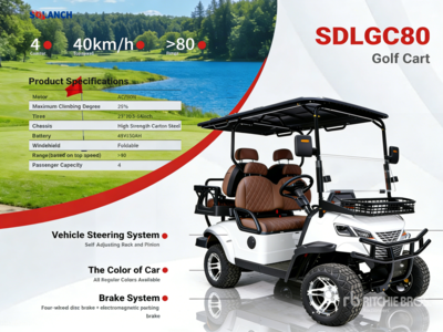 2026 SDLANCH SDLGC80 Electric Veicolo per campo da golf (Unused)