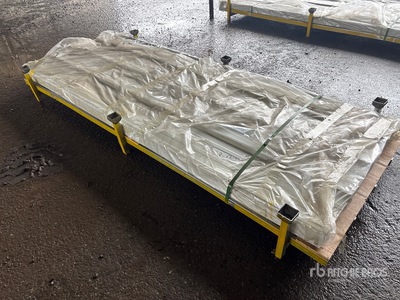 Quantity of (100) 2026 SDLANCH SDLGCSS Steel Siding Roofing Sheets (Unused)