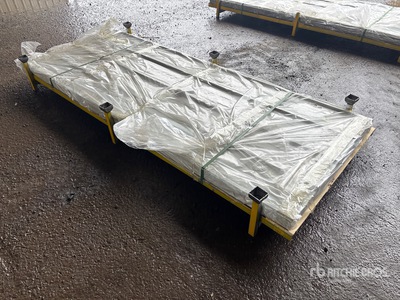 Quantity of (100) 2026 SDLANCH SDLGCSS Metal Siding Roofing Sheets (Unused)