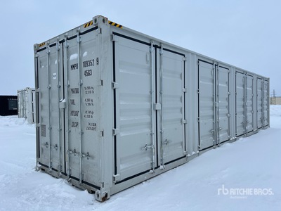 2025 40 ft High Cube Multi-Door Storage Container