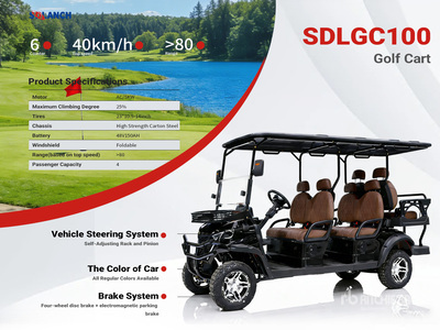 2026 SDLANCH SDLGC100 Electric Veicolo per campo da golf (Unused)