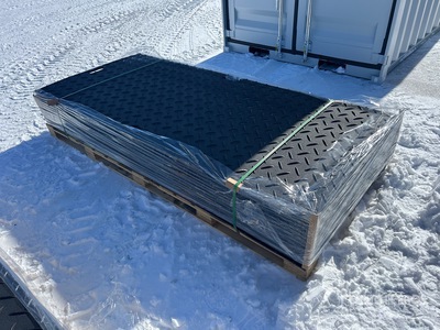Quantity of (15) SDLANCH IRGPM L 7 ft 10 in W 3 ft 5 in Ground Protection Mats Varios, tienda, almacen, consumidor (Unused)