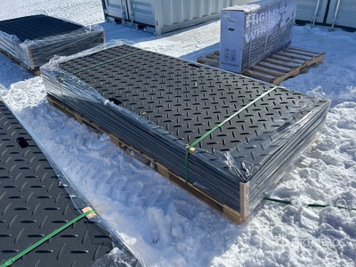 Quantity of (15) SDLANCH IRGPM L 7 ft 10 in W 3 ft 5 in Ground Protection Mats Varios, tienda, almacen, consumidor (Unused)