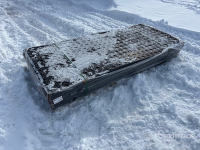 Quantity of (15) SDLANCH IRGPM Ground Protection L 7'10" x W 3'5" Matten (Unused)