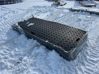 Quantity of (15) SDLANCH IRGPM Ground Protection L 7 ft 10 inches W 3 ft 5 inches Matten (Unused)