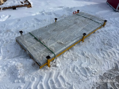 Quantity of (100) SDLANCH SDLGCSS Metal Roof Sheets L95" x W38" (Unused)