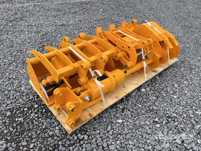 Quantity of (8) 2026 GIYI Cat 301 VCA-8 Lote de Aditamentos para Miniexcavadora (Sin Usar) / Mini Excavator Attachments Accessoire divers pour pelle (Unused)