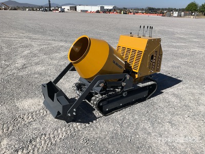 2026 SKLP SK-JBC400D Stand-On Self-Loading Mini Crawler Mezcladora de Concreto sobre Orugas (Sin Usar) / Mixer Concrete Buggy (Unused)