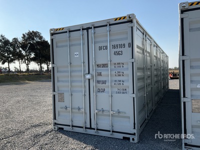 2026 40 ft High Cube Multi-Door Contenedor / Storage Container