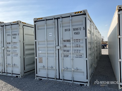 2026 40 ft High Cube Multi-Door Contenedor / Storage Container