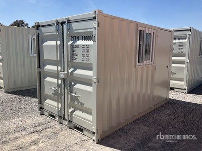 2026 12 ft Oficina Movil Tipo Contenedor / Contenedor de almacenamiento