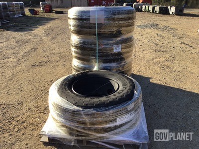 (4) Goodyear 445/65R22.5 Tires w/Wheels