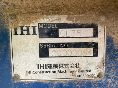 2011 IHI CL35 Compact Track Loader