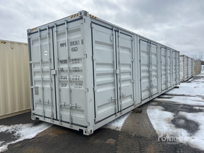 2025 40 ft High Cube Multi-Door Storage Container