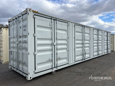 2025 40 ft High Cube Multi-Door Storage Container