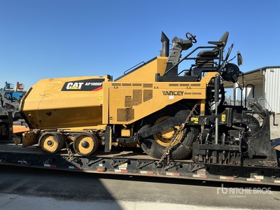 2016 Cat AP1000F Wheel Asphalt Paver