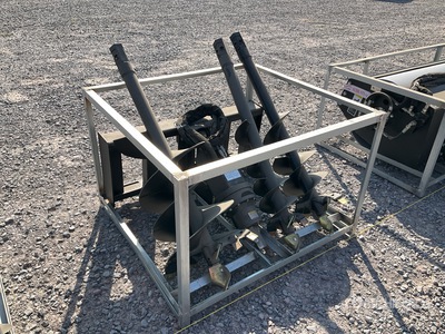 Quantity of (3) 2025 Suihe SSA Gusano para Minicargador (Sin Usar) / Skid Steer Auger (Unused)