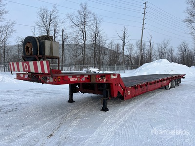 2019 Trail-Eze TE1101 55 ton 53 ft Tri/A Sliding Axle Trailer