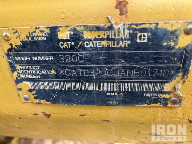 EXCAVADORA 2001 CATERPILLAR 320CL