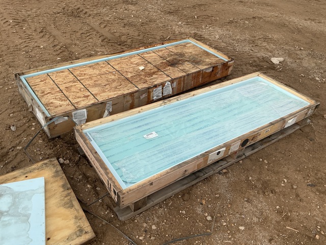 (2) Oshkosh 3215412 Laminated Glasses