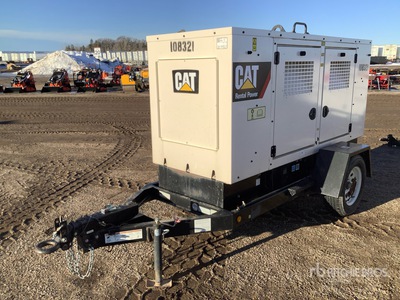 2019 Cat XQ60 47 kW Mobile Generator