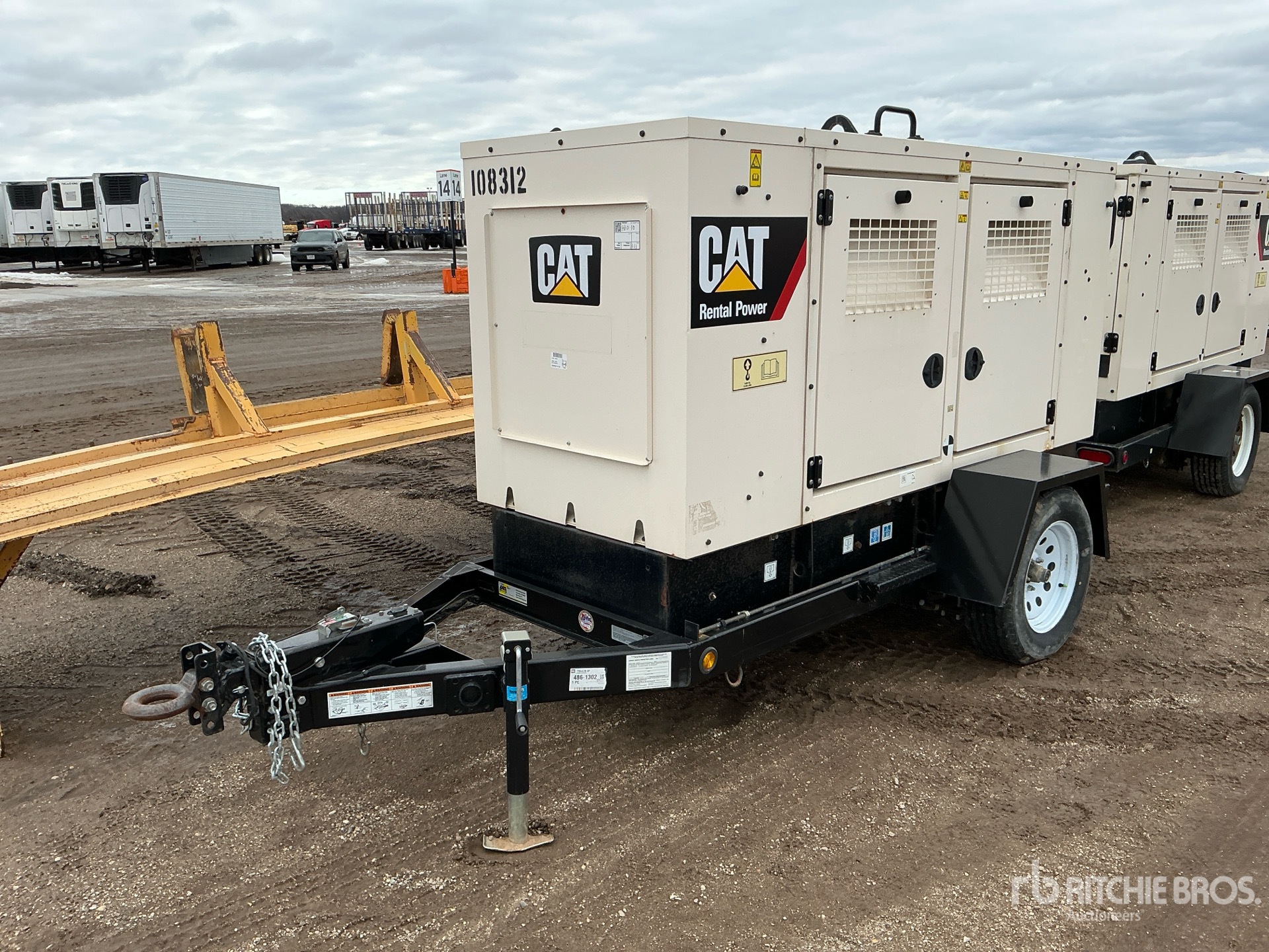 2020 Cat XQ60 47.5 kW Mobile Generator Set