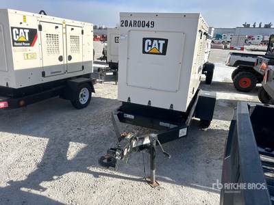2020 Cat XQ35 27 kW Mobile Generator Set