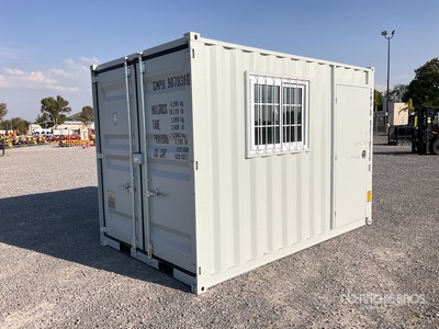 2025 12 ft Oficina Movil Tipo Contenedor / Storage Container