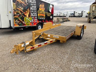 2020 Towmaster T-5DT 12 ft S/A Remorque à plateau basculant