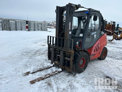 2017 Linde H50D 10000 lb Pneumatic Tire Forklift