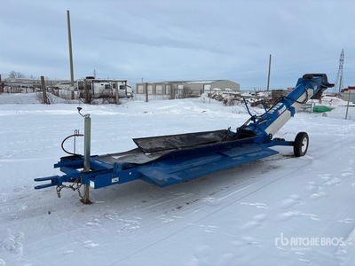 Brandt 20 in x 27 ft 5 in Drive-Over Transfer Grain Conveyor