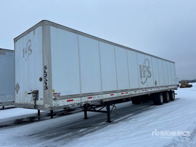 2007 Wabash 53 ft x 102 in Tri/A Rimorchio furgonato