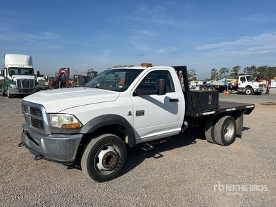 2011 Dodge Ram 4500 4x2 Flatbed Truck