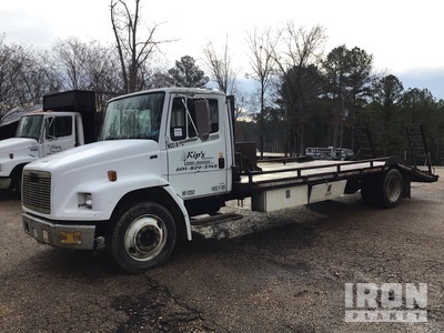 1996 Freightliner FL-70 4x2 Ciężarówka z płaską platformą