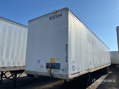 2007 Wabash 53 ft x 102 in T/A Rimorchio furgonato