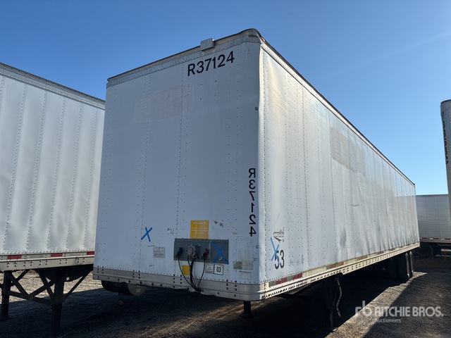 2007 Wabash 53 ft x 102 in T/A Van Trailer