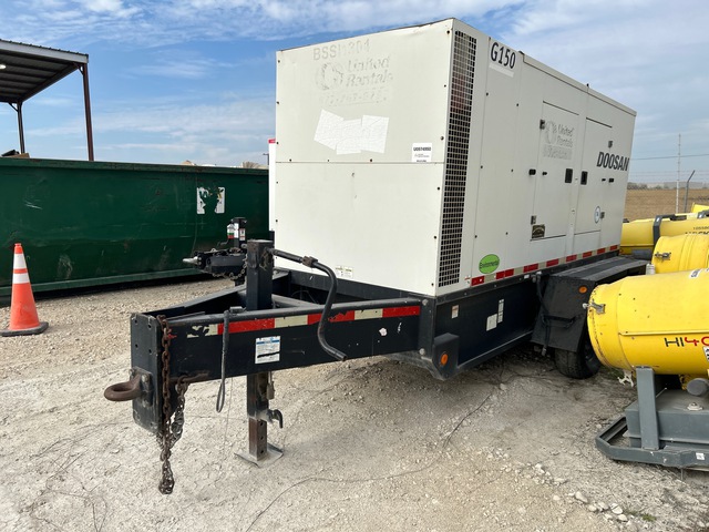 2013 Doosan G150 150 kVA Mobile Generator Set