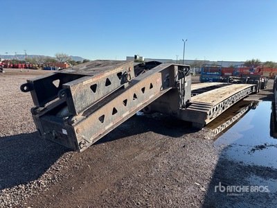 2005 Trail King TK120HDG T/A Removable Gooseneck Góndola