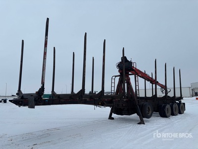 2016 49 ft Quad/A Log Trailer