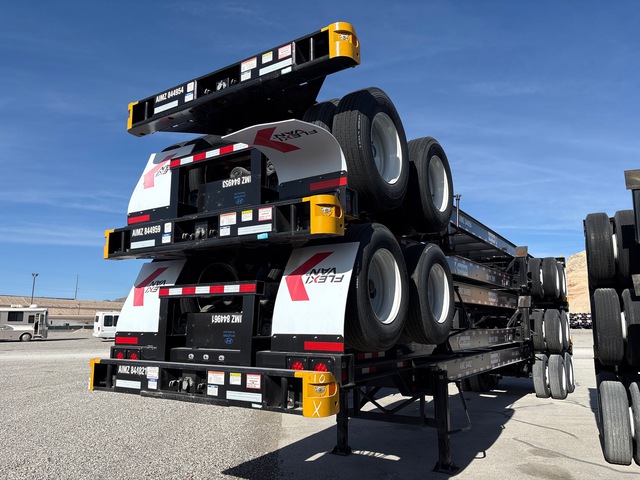 Quantity of (5) 2023 Hyundai CGN40-843 40 ft T/A Container Trailers (Unused)