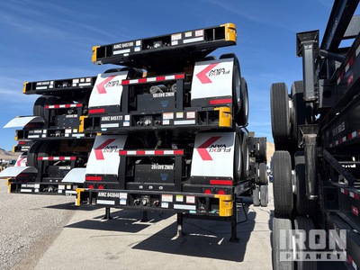 Quantity of (5) 2023 Hyundai CGN40-843 40 ft T/A Container Trailers (Unused)