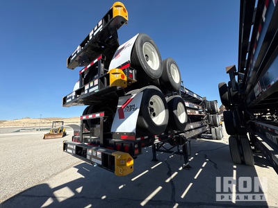 Quantity of (5) 2023 Hyundai Goose Neck Container Trailers