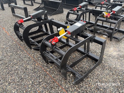 All-Star 76 in Stump Benne avec Grappin pour chargeuse à différentiel (Unused)